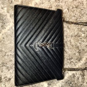 Saint laurent large envelope hand bag